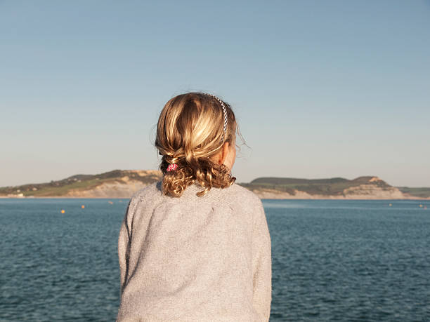 istock Young girl at sea 183320670