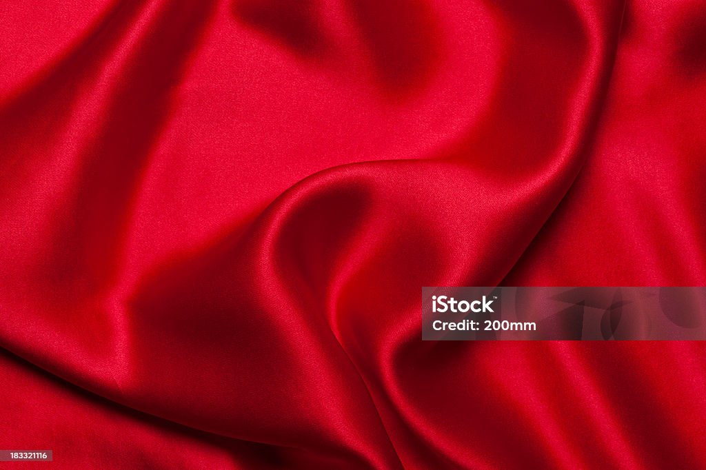 Fundo de seda vermelho - Royalty-free Cetim Foto de stock