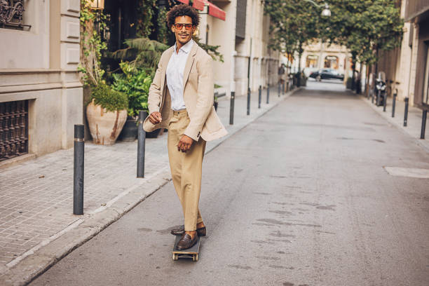 istock Elegant male skater 1833211624