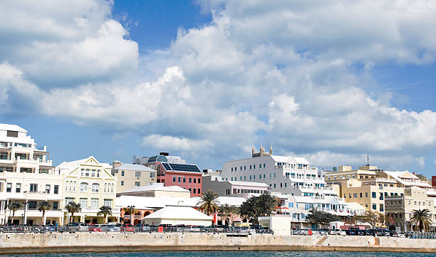 Hamilton, Bermuda, Ferry View stock photo