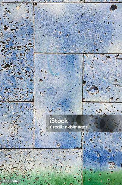 블루 및 그린 뿌리다 페인트 타일 배경 0명에 대한 스톡 사진 및 기타 이미지 - 0명, 건축, 다중 색상