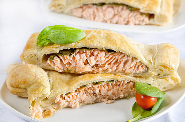 Salmon pie