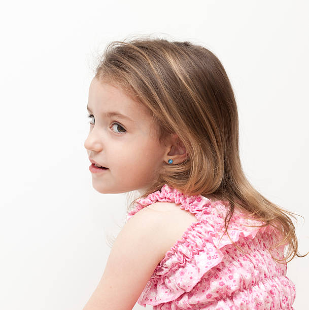 istock Blonde little girl looking 183323362