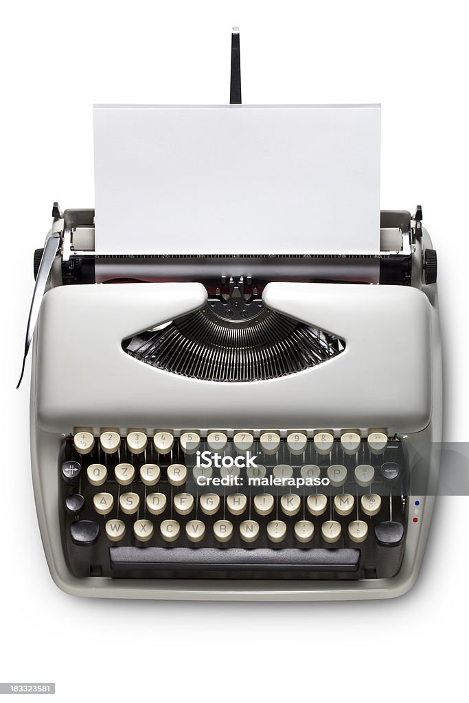 Retro Maszyna do pisania - Zbiór zdjęć royalty-free (Maszyna do pisania)