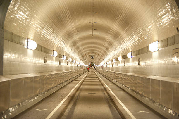 istock old elbe tunnel in Hamburg - Old Elbe tunnel 183323907