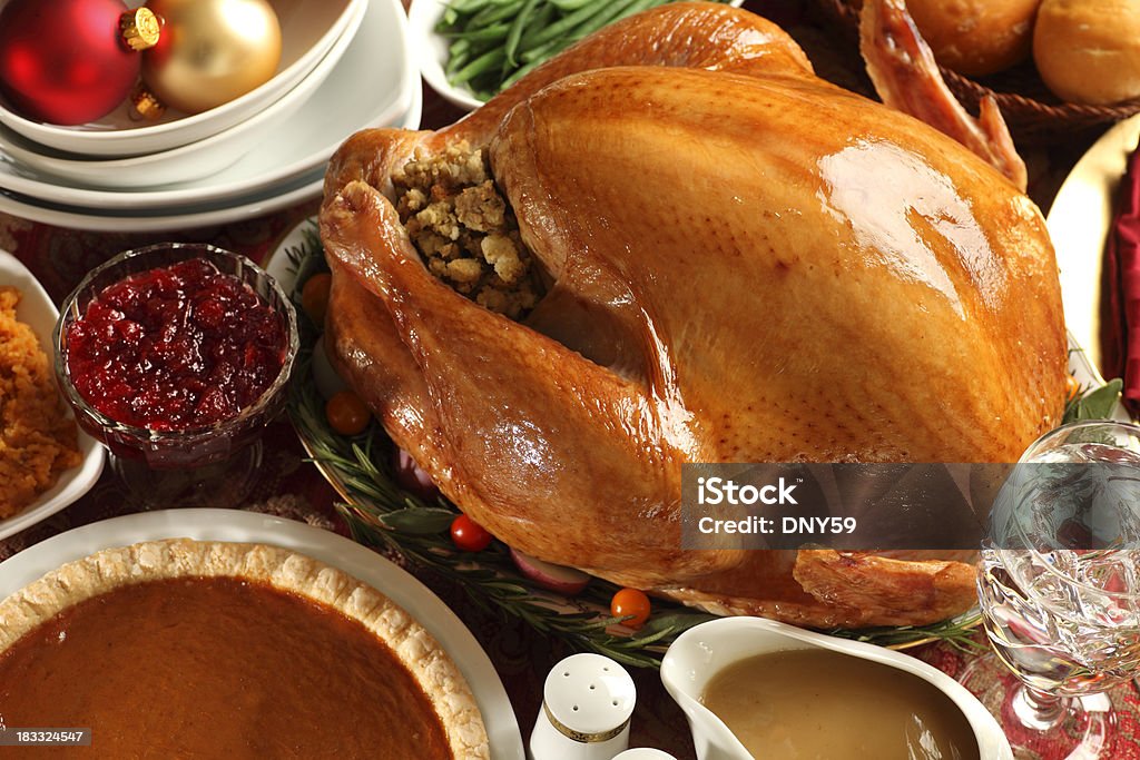 Cena de Navidad - Foto de stock de Alimento libre de derechos