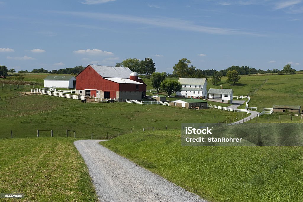 Holmes Hrabstwo Ohio Farm - Zbiór zdjęć royalty-free (Stan Ohio)