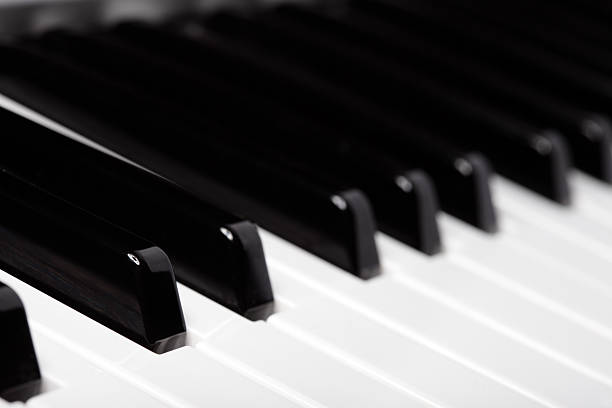 Piano Keyboard stock photo