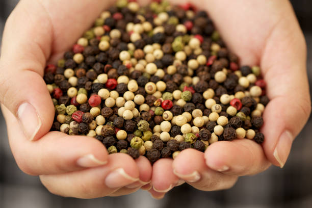 istock Woman holding peppercorns 183324811