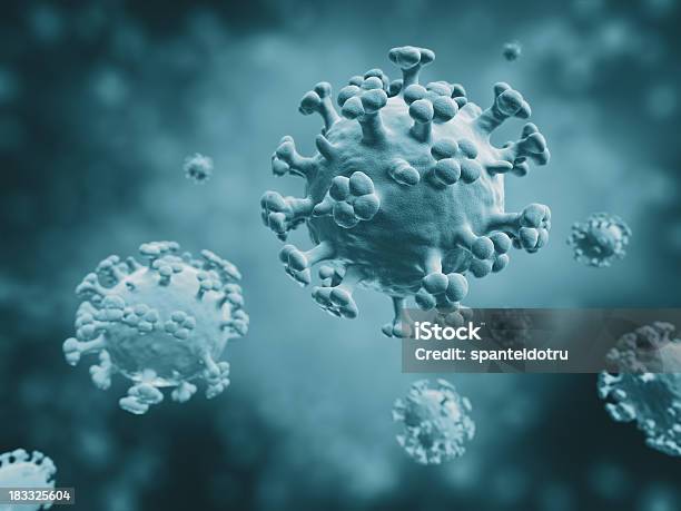 Flu Stock Photo - Download Image Now - Cold Virus, Bacterium, Virus
