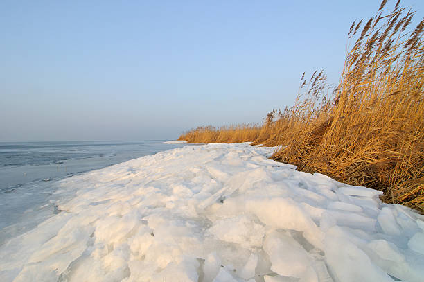 istock Winter Wonderland on frozen lake 183326129