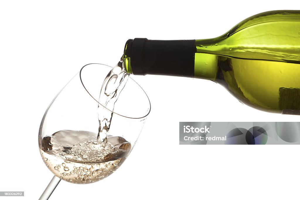 Białe wino - Zbiór zdjęć royalty-free (Białe wino)