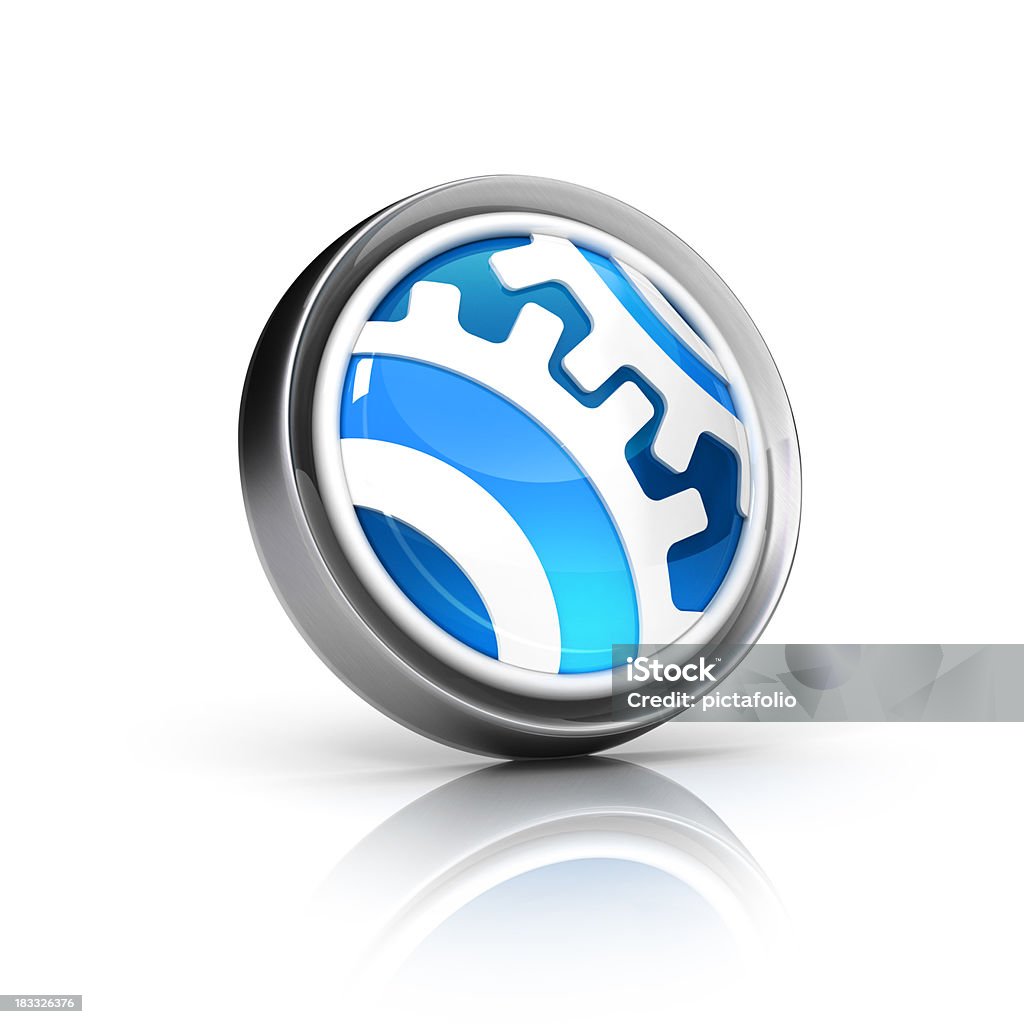 settings or support icon  Gear - Mechanism Stock Photo