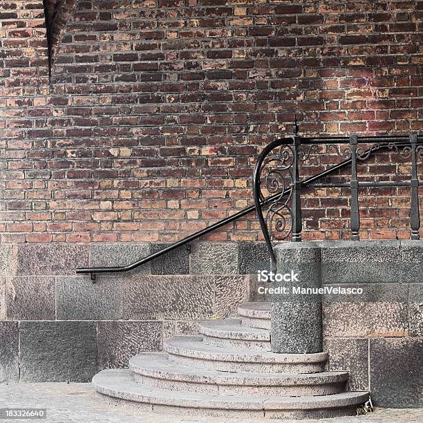 Stair Stock Photo - Download Image Now - Aalborg, Architecture, Brick