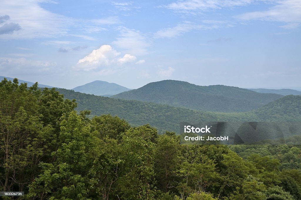 Montanhas Blue Ridge - Foto de stock de Virgínia - Estado dos EUA royalty-free