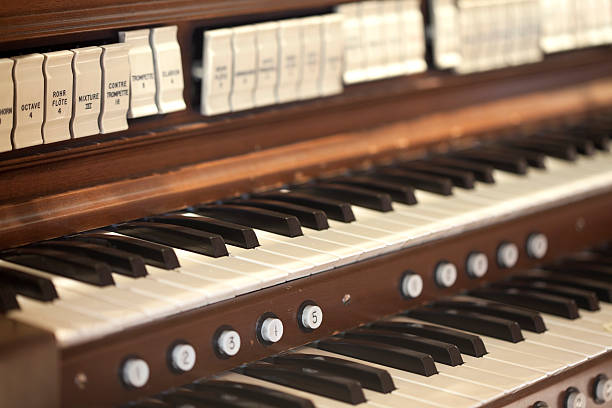 istock Keyboard of Pipe Organ 183326824