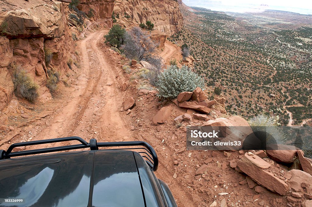 Off Road 4 x 4 em Utah - Royalty-free Pick-up Foto de stock