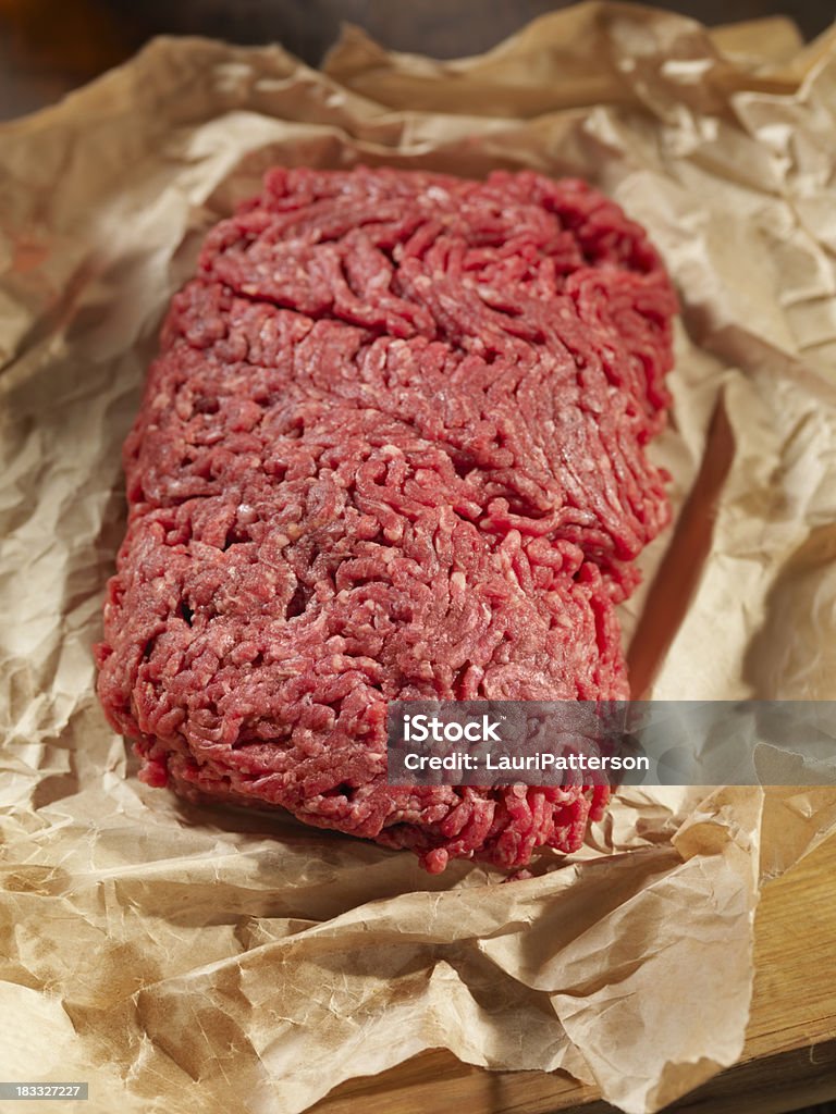A carne picada em carne de - Royalty-free Amontoar Foto de stock