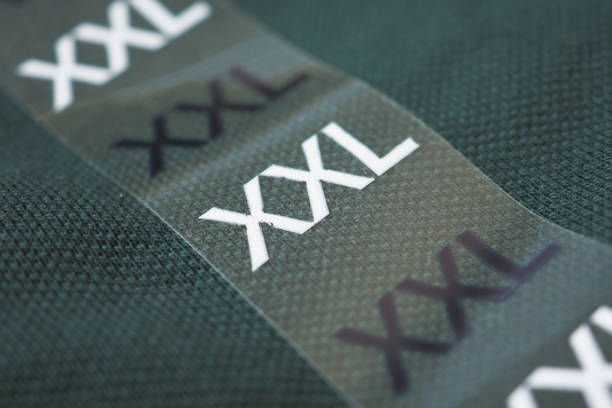 istock XXL size clothing label tag 1833276309
