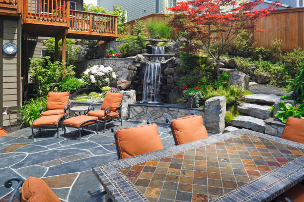 istock Beautiful Outdoor Living Space 183327811