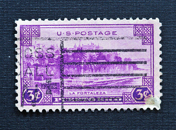 istock La Fortaleza Puerto Rico 3 cent stamp 183328033