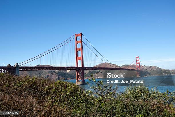 Most Golden Gate - zdjęcia stockowe i więcej obrazów Architektura - Architektura, Bez ludzi, Fotografika