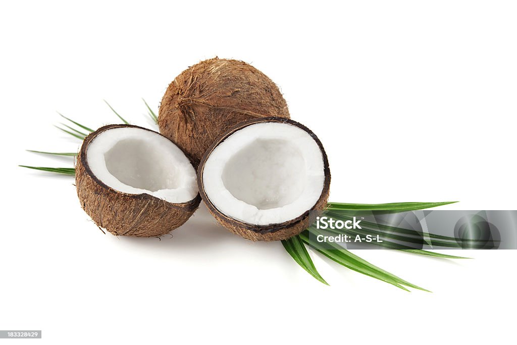 Noci di cocco - Foto stock royalty-free di Noce di cocco