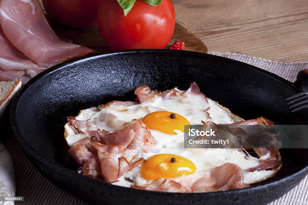 Colazione Uovo - Foto stock royalty-free di Carne