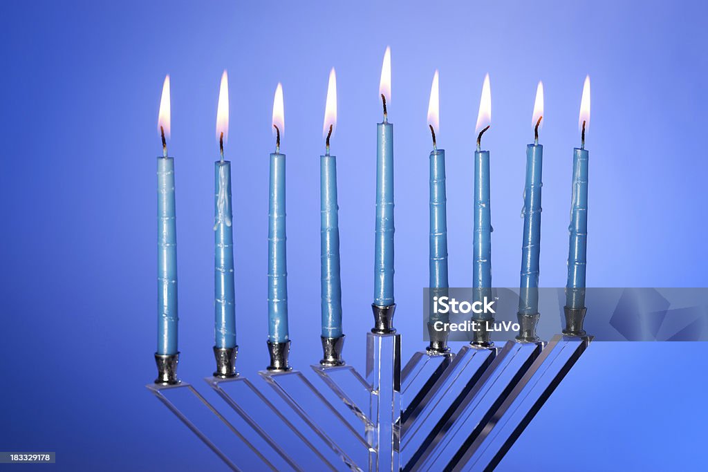 Menorah - Foto de stock de Antigo royalty-free