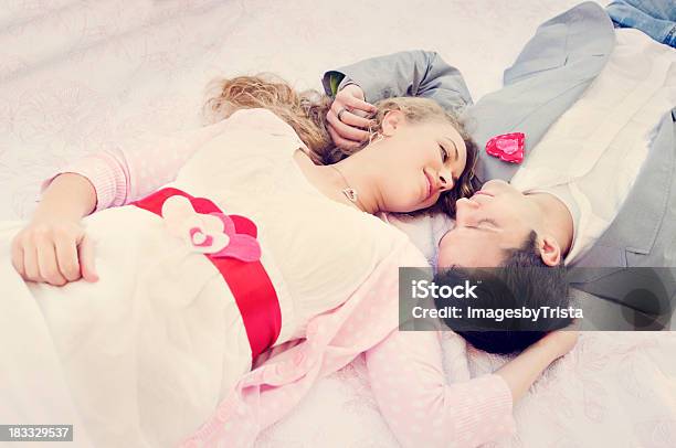 Valentines Couple Stock Photo - Download Image Now - 20-29 Years, Adult, Adults Only