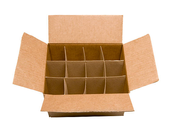 Box With Dividers Stock Photo - Download Image Now - Dividing