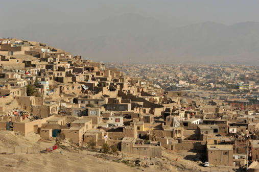 Kabul city view, Afghanistan