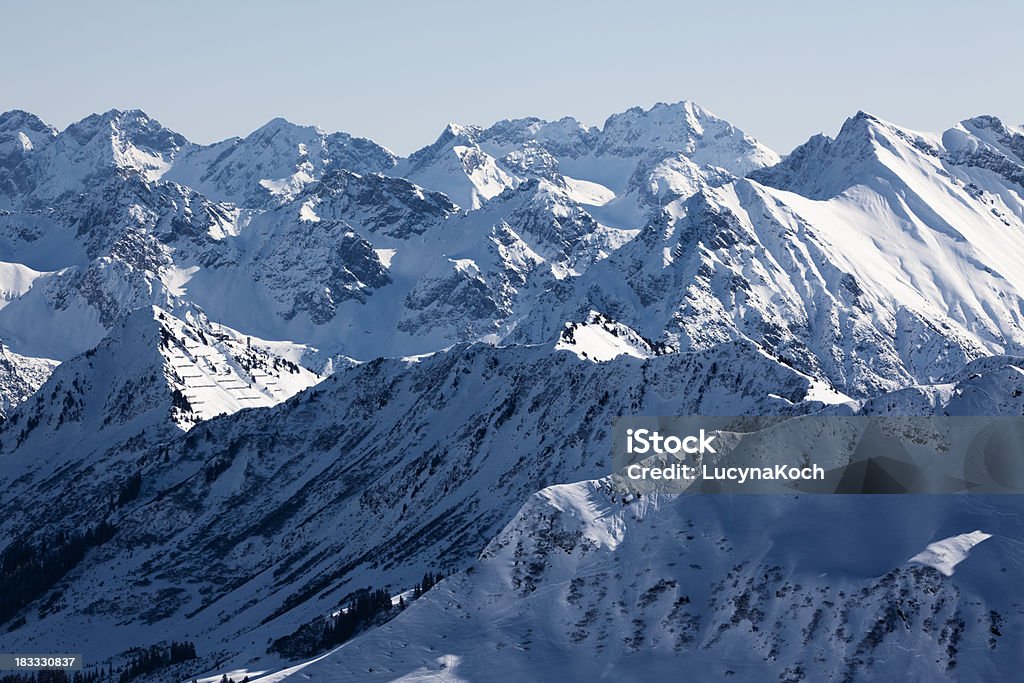 Winter-Landschaft - Lizenzfrei Abgeschiedenheit Stock-Foto