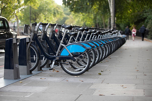 istock London Bike Hire Scheme Docking Station (XXXL) 183331042