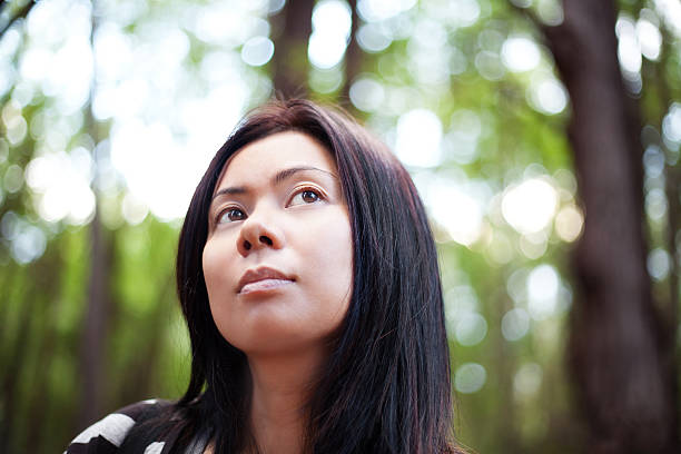 istock Young Asian Woman Portrait 183331334