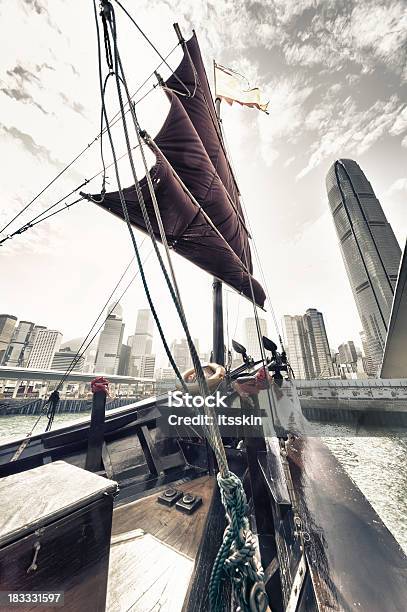 Hong Kong - Fotografias de stock e mais imagens de Alto-Contraste - Alto-Contraste, Ancorado, Antigo