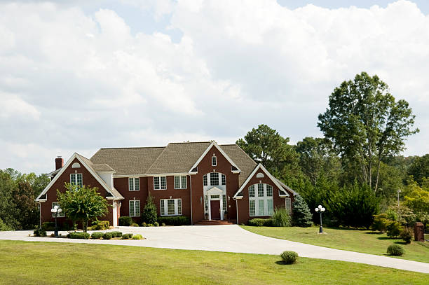 istock Luxury Resort Home on a Golf Course 183331709