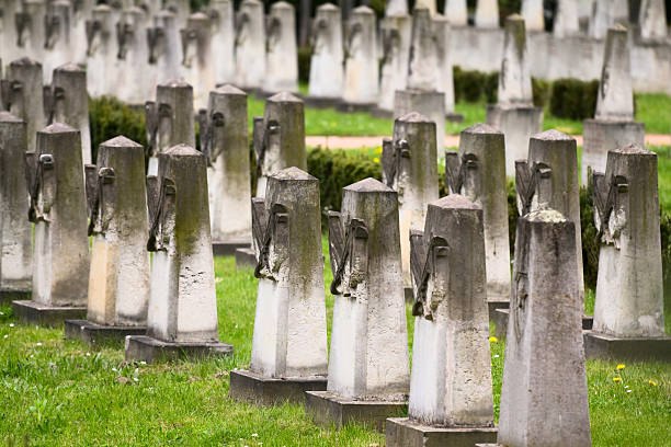 istock Russian military cemetery 183331907