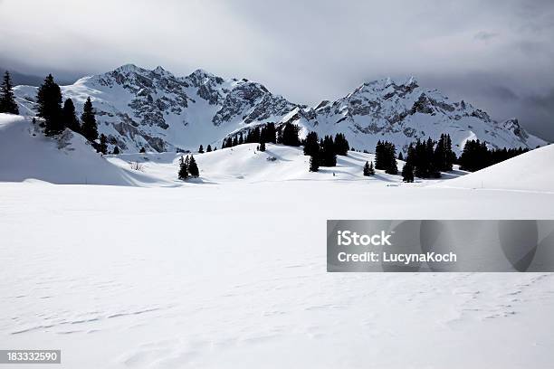 Winterlandschaft Stockfoto und mehr Bilder von Alpen - Alpen, Baum, Berg