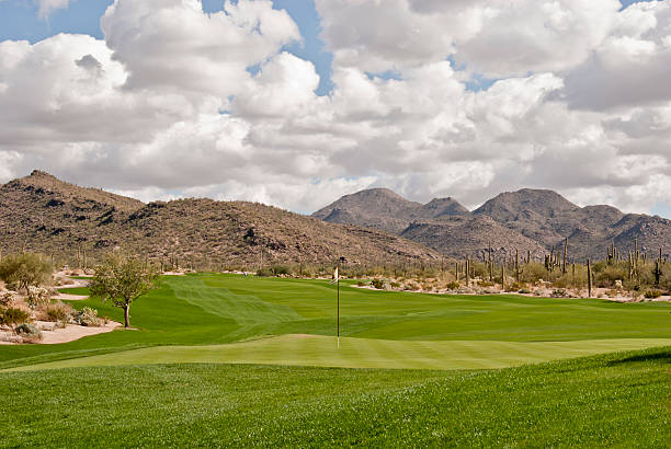 istock Beautiful Desert Golf Course at Dove Mountain, Tucson 183332801