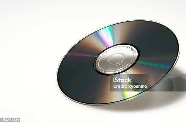 絶縁ショットを白背景でコンパクトディスクシャドー - コンパクトディスクのストックフォトや画像を多数ご用意 - コンパクトディスク, CD-ROM, カットアウト
