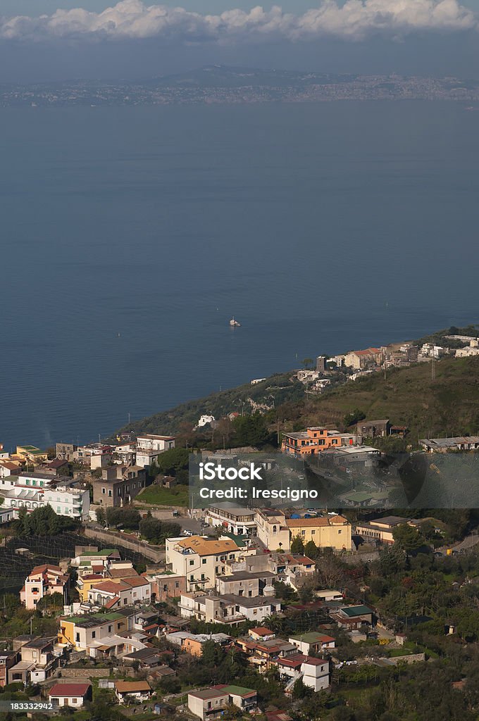 Massa Lubrense -Viewpoin San Cataldo-costa sorrentina - Foto stock royalty-free di Albero