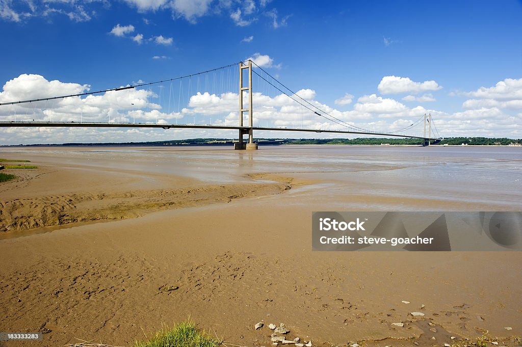 Humber Bridge - Foto stock royalty-free di Acqua