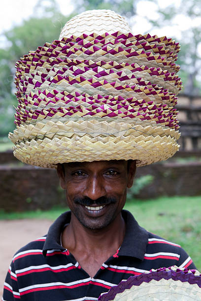 istock man selling hats sri lanka 183333458