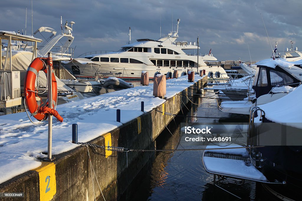 Marina Icici na neve-Croácia - Royalty-free Ajardinado Foto de stock