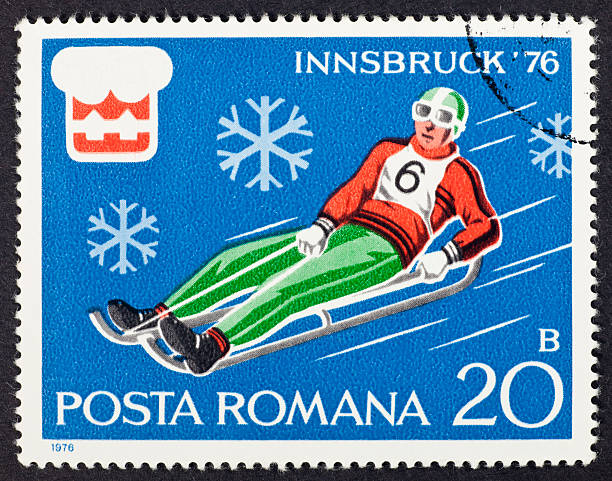 rumano sello postal - number 20 document ink symbol fotografías e imágenes de stock
