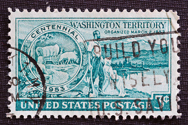 istock Washington Territory 1953 Stamp 183334469