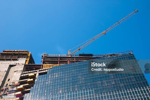 Modernes Gebäude Im Bau Stockfoto und mehr Bilder von Architektur - Architektur, Außenaufnahme von Gebäuden, Balkengerüst