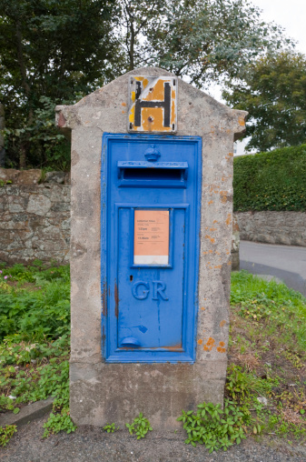 UK United kingdom red mailbox postbox photomount with London Tower Bridge
