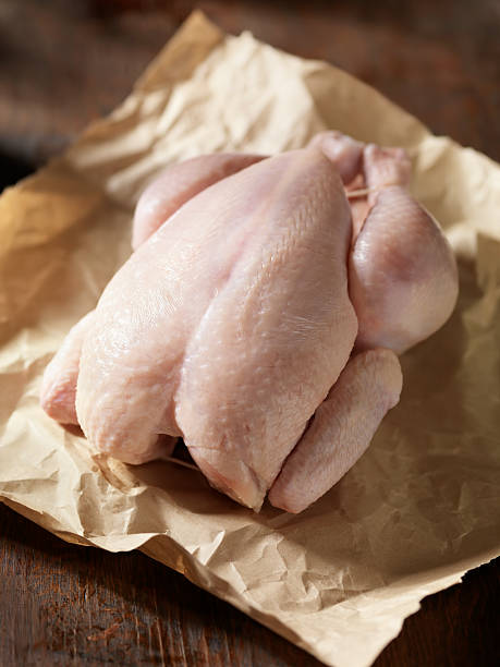 Raw Chicken in Butchers Paper